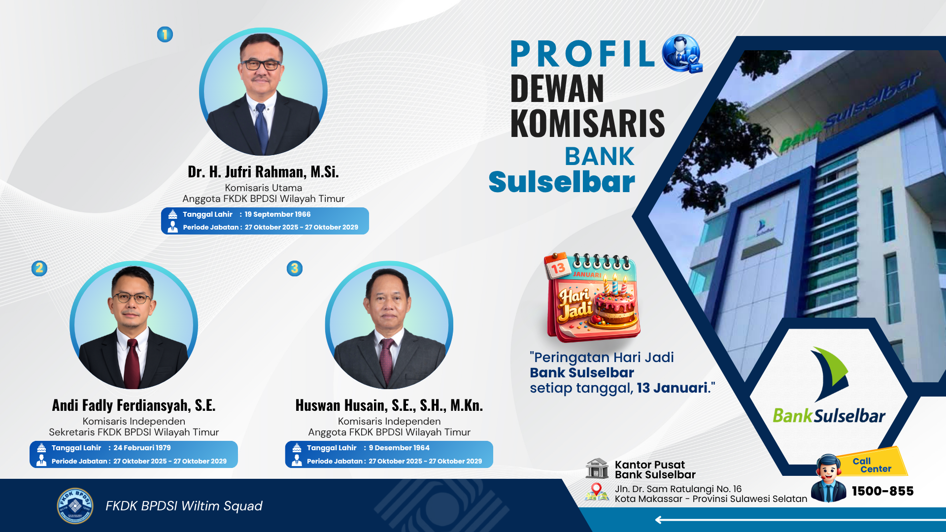 banner anggota BANK SULSELBAR