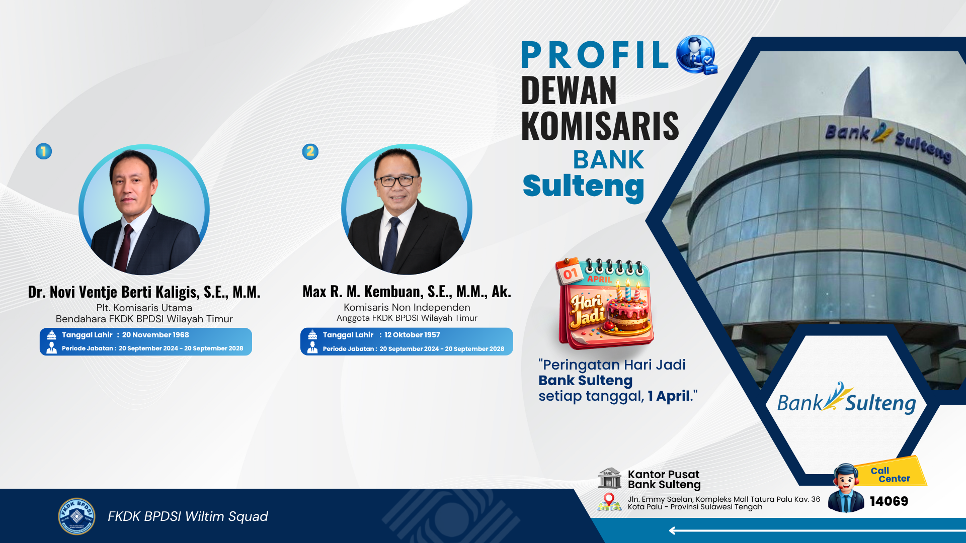 banner anggota BANK SULTENG
